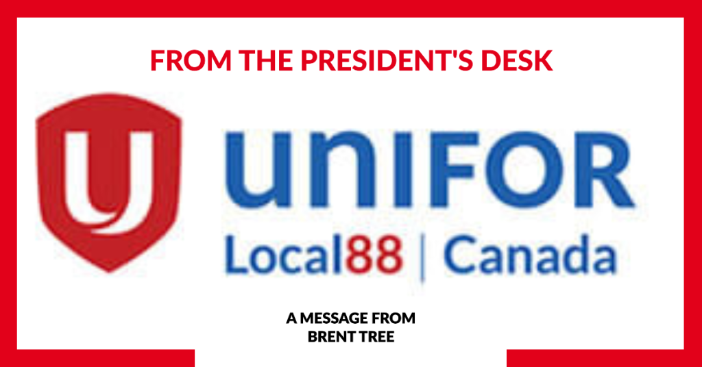 Notice Of Runoff Election Apprenticeship Representative Unifor Local 88